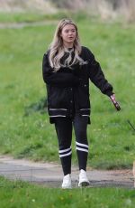 MOLLY SIMS with Her Dog Out in Los Angeles 04/18/2020