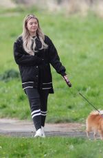 MOLLY SIMS with Her Dog Out in Los Angeles 04/18/2020