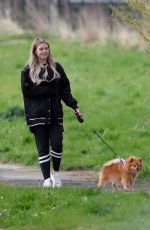 MOLLY SIMS with Her Dog Out in Los Angeles 04/18/2020