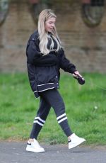 MOLLY SIMS with Her Dog Out in Los Angeles 04/18/2020