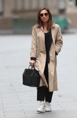 MYLEENE KLASS Arrives at Global Radio in London 04/01/2020