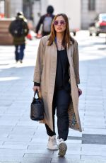 MYLEENE KLASS Arrives at Global Radio in London 04/01/2020