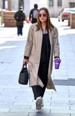 MYLEENE KLASS Arrives at Global Radio in London 04/01/2020