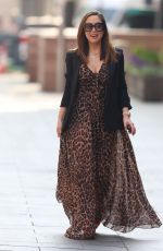 MYLEENE KLASS Arrives at Global Radio in London 04/10/2020