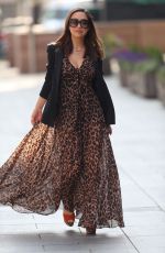 MYLEENE KLASS Arrives at Global Radio in London 04/10/2020