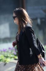 MYLEENE KLASS Arrives at Global Radio in London 04/10/2020
