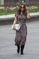 MYLEENE KLASS Arrives at Global Radio in London 04/27/2020