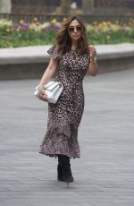 MYLEENE KLASS Arrives at Global Radio in London 04/27/2020