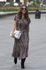 MYLEENE KLASS Arrives at Global Radio in London 04/27/2020