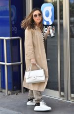 MYLEENE KLASS Arrives at Global Studios in London 04/16/2020