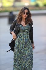 MYLEENE KLASS Arrives at Global Studios in London 04/23/2020