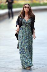 MYLEENE KLASS Arrives at Global Studios in London 04/23/2020