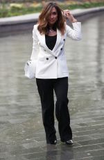 MYLEENE KLASS Arrives at Global Studios in London 04/28/2020