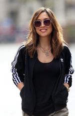 MYLEENE KLASS Arrives at Her Smooth Radio Show in London 04/08/2020