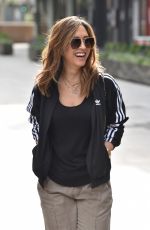 MYLEENE KLASS Arrives at Her Smooth Radio Show in London 04/08/2020