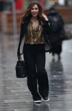 MYLEENE KLASS Arrives at Smooth Radio in London 04/06/2020