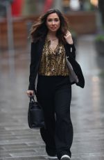 MYLEENE KLASS Arrives at Smooth Radio in London 04/06/2020