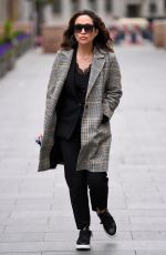 MYLEENE KLASS Arrives at Smooth Radio in London 04/13/2020