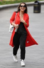 MYLEENE KLASS Arrives at Smooth Radio in London 04/17/2020