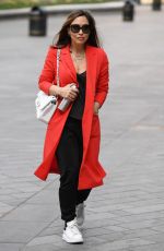 MYLEENE KLASS Arrives at Smooth Radio in London 04/17/2020