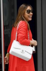 MYLEENE KLASS Arrives at Smooth Radio in London 04/17/2020