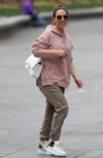 MYLEENE KLASS Arrives at Smooth Radio in London 04/18/2020