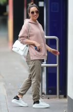 MYLEENE KLASS Arrives at Smooth Radio in London 04/18/2020