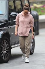 MYLEENE KLASS Arrives at Smooth Radio in London 04/18/2020
