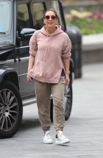 MYLEENE KLASS Arrives at Smooth Radio in London 04/18/2020