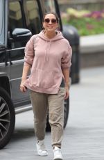 MYLEENE KLASS Arrives at Smooth Radio in London 04/18/2020