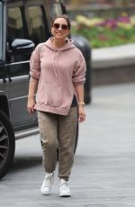 MYLEENE KLASS Arrives at Smooth Radio in London 04/18/2020