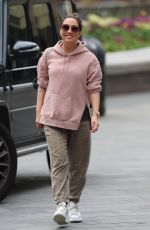 MYLEENE KLASS Arrives at Smooth Radio in London 04/18/2020