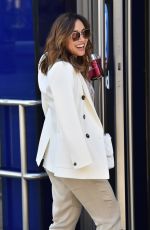 MYLEENE KLASS Arrives at Smooth Radio in London 04/22/2020