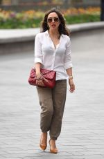 MYLEENE KLASS Arrives at Smooth Radio in London 04/29/2020