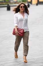 MYLEENE KLASS Arrives at Smooth Radio in London 04/29/2020