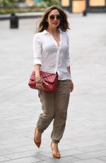 MYLEENE KLASS Arrives at Smooth Radio in London 04/29/2020