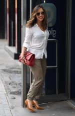 MYLEENE KLASS Arrives at Smooth Radio in London 04/29/2020