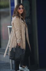 MYLEENE KLASS Arrives at Smooth Radio Studios in London 04/07/2020