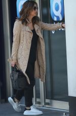 MYLEENE KLASS Arrives at Smooth Radio Studios in London 04/07/2020