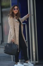 MYLEENE KLASS Arrives at Smooth Radio Studios in London 04/07/2020