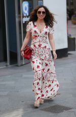 MYLEENE KLASS Leaves Smooth Radio in London 04/24/2020