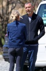 NAOMI WATSS and Liev Schreiber Out in New York 04/15/2020