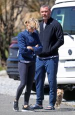 NAOMI WATSS and Liev Schreiber Out in New York 04/15/2020