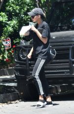 NAYA RIVERA Out and About in Beverly Hills 04/24/2020