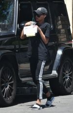 NAYA RIVERA Out and About in Beverly Hills 04/24/2020
