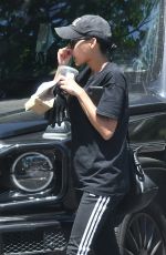 NAYA RIVERA Out and About in Beverly Hills 04/24/2020