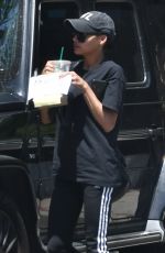 NAYA RIVERA Out and About in Beverly Hills 04/24/2020