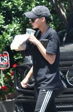 NAYA RIVERA Out and About in Beverly Hills 04/24/2020