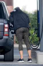 NICOLE MURPHY at a Gas Station in West Hollywood 04/08/2020
