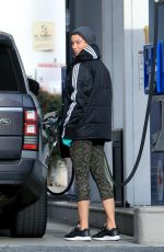 NICOLE MURPHY at a Gas Station in West Hollywood 04/08/2020